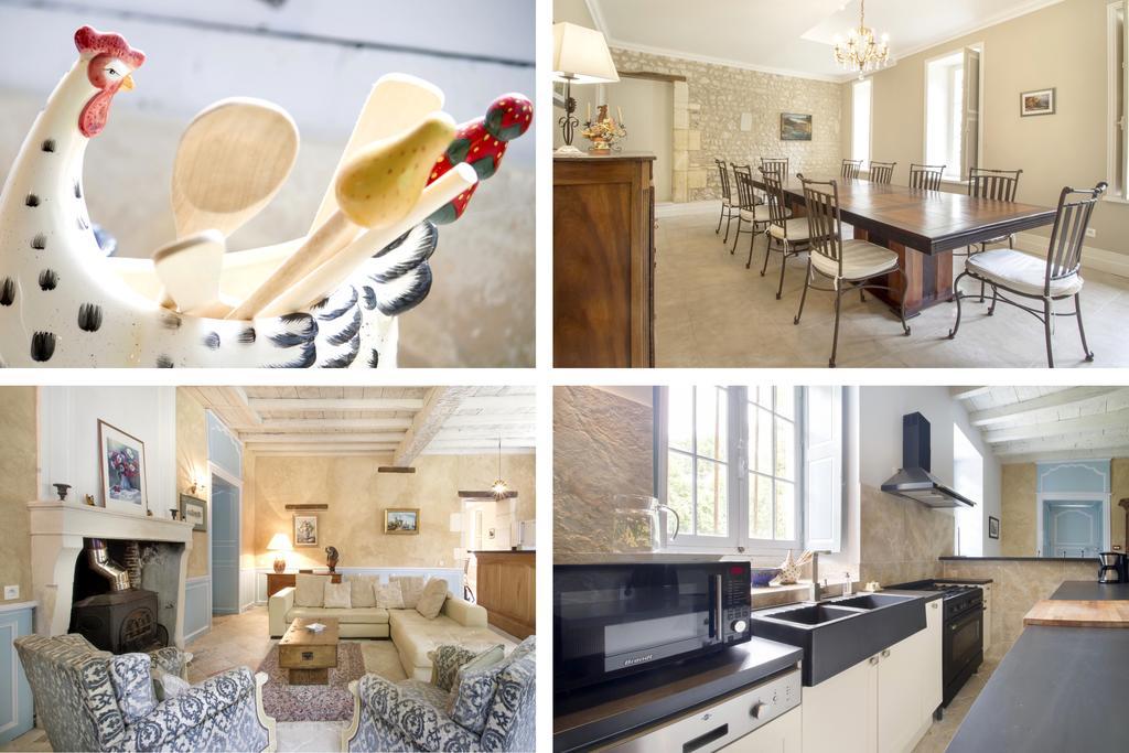 Chateau De Puyrigaud Bed and Breakfast Léoville Εξωτερικό φωτογραφία
